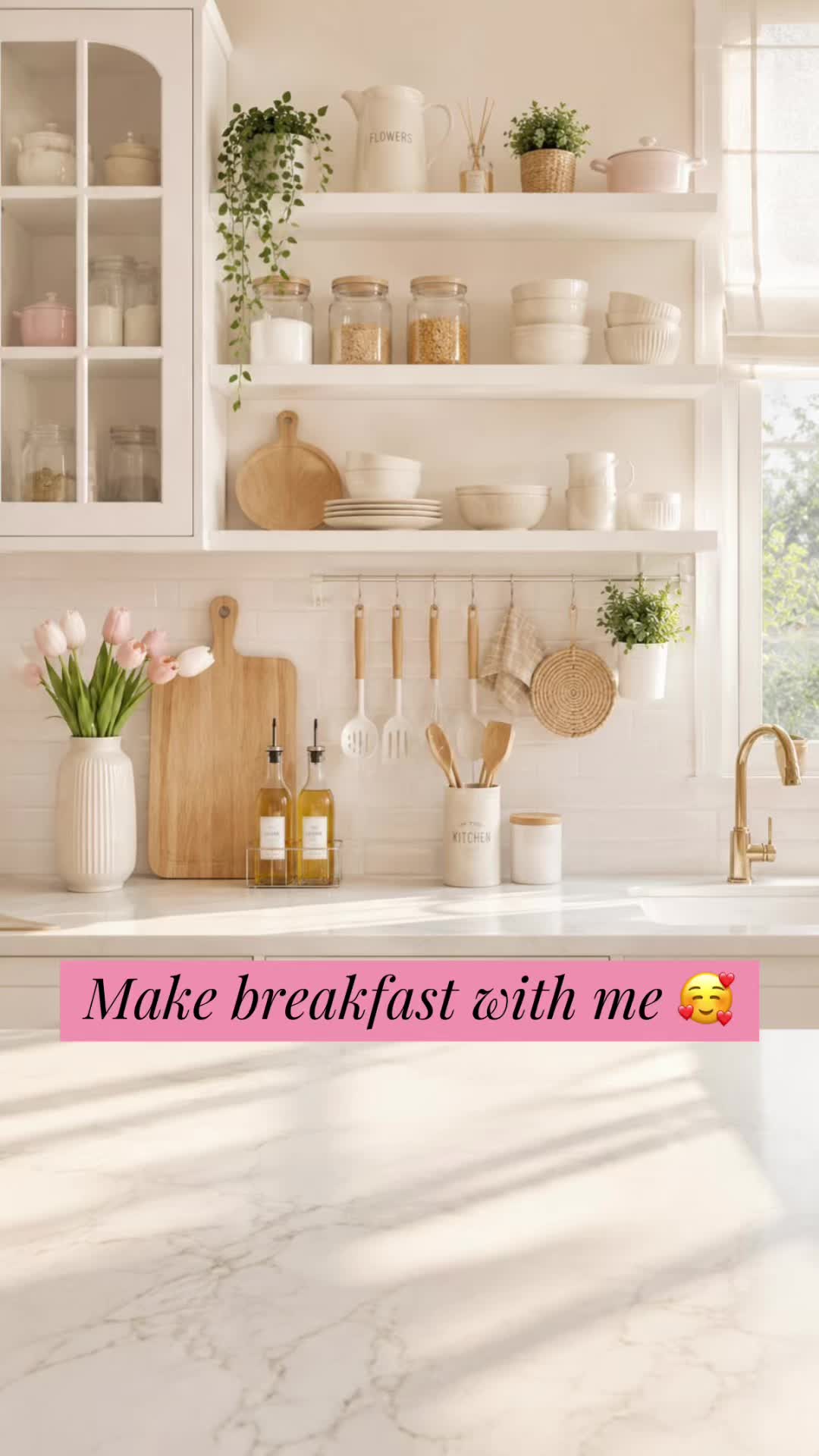 Come make breakfast with me 🍳🍞☕️🤍 Scrambled eggs, toasted sourdough, alani, and a slow morning kind of vibe ✨🥚 th...