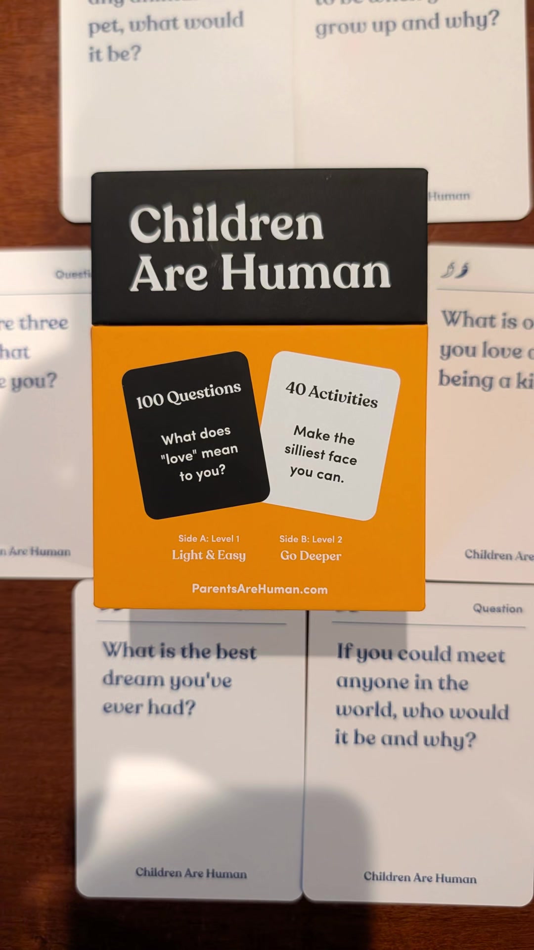 A must have for any family looking to get closer and deepen their connection. Check out Children Are Human made by @P...