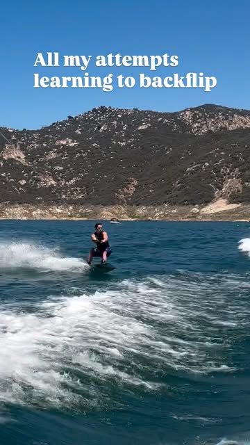 surprised myself with this one. where’s my sponsorship @redbull #thirdtrysthecharm #wakeboarding #backflip