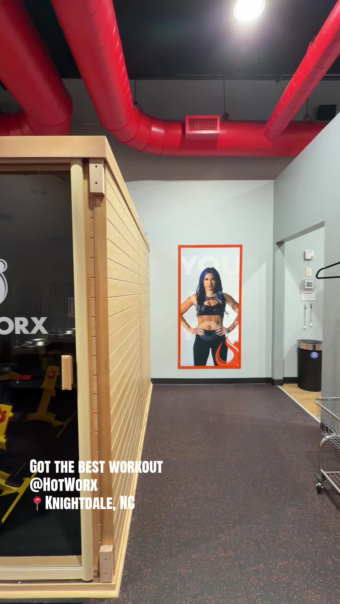 Come to HOTWORX with me! #ambassador #hotworx #workout #sauna #knightdalenc @HOTWORX