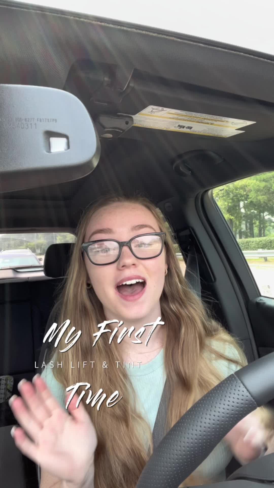 My experience & reaction to getting a lash lift and tint for the first time!! 😱 Leanna can be found on IG @ lashesof...