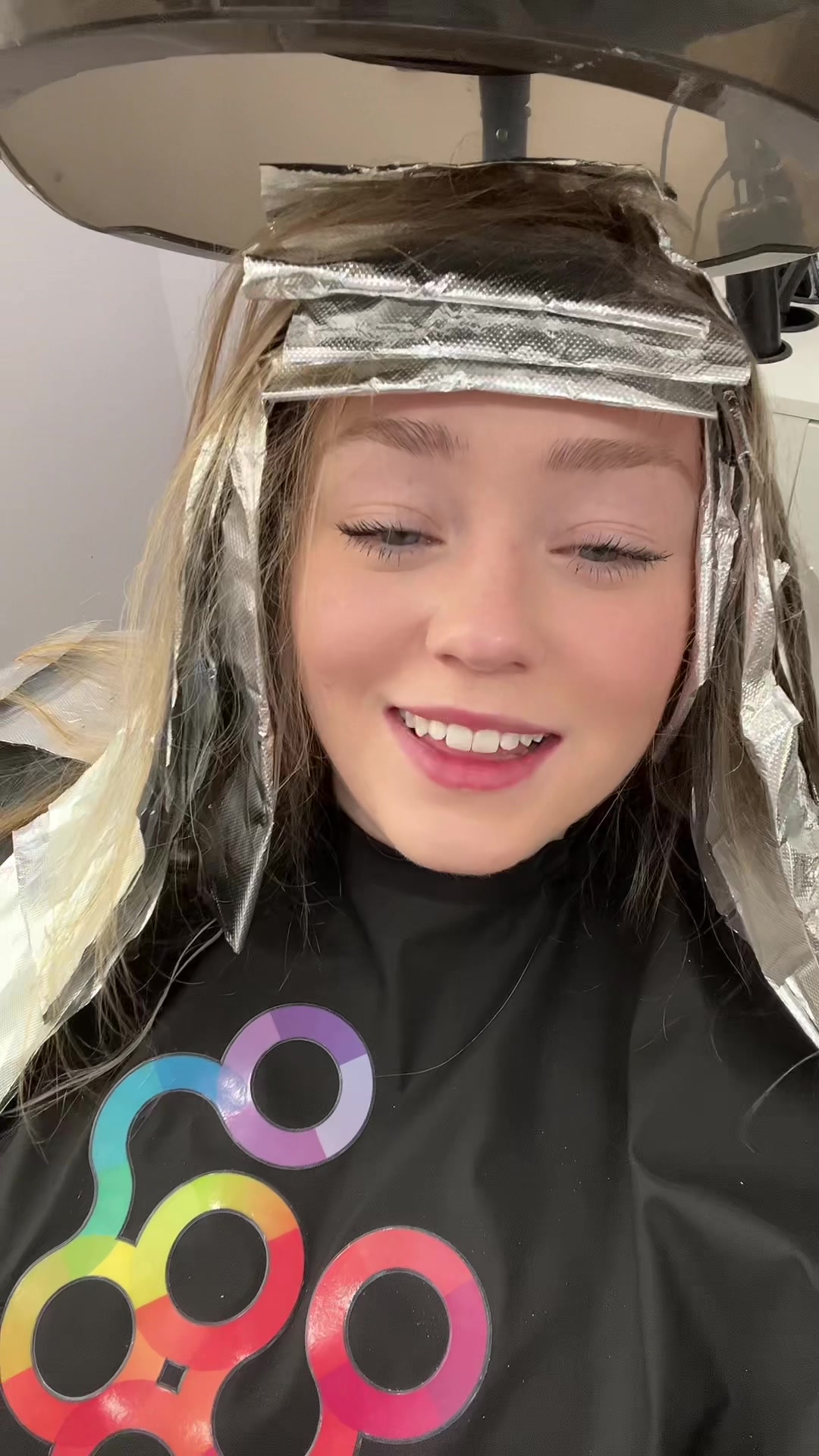Friends? 🤭 #hairtransition #trending #transition #hair #fyp