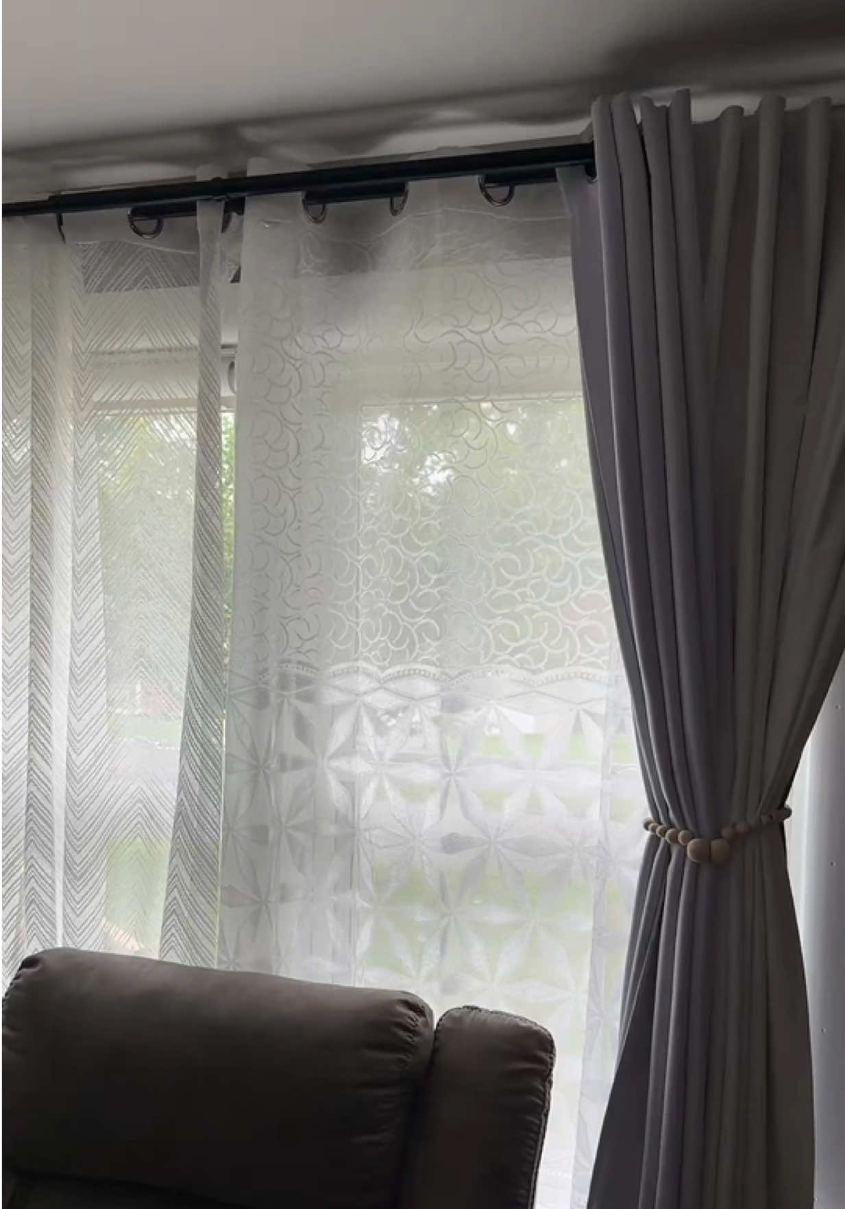 🤍 Le dan un toque delicado y elegante a la habitación, #HomeDecor #Curtains #HomeDecoration #RoomDecor #CozyHome