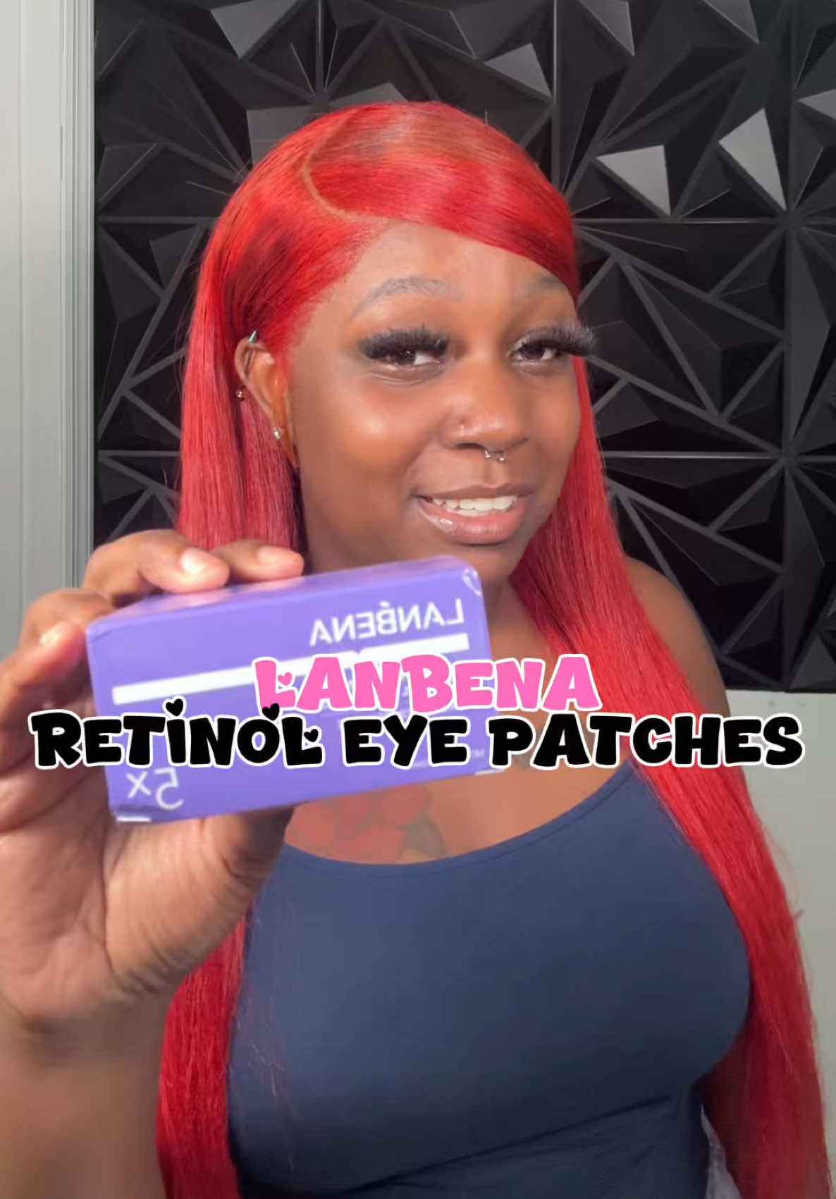LANBENA RETINOL EYE PATCHES🛍️ Make your eyes age 25! 🤩 Not just for eyes—hydrate, depuff, and brighten your whole f...