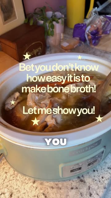 It’s soup season and I need everyone to know how easy it is to make broth!! Don’t ever throw your bones away. If your...