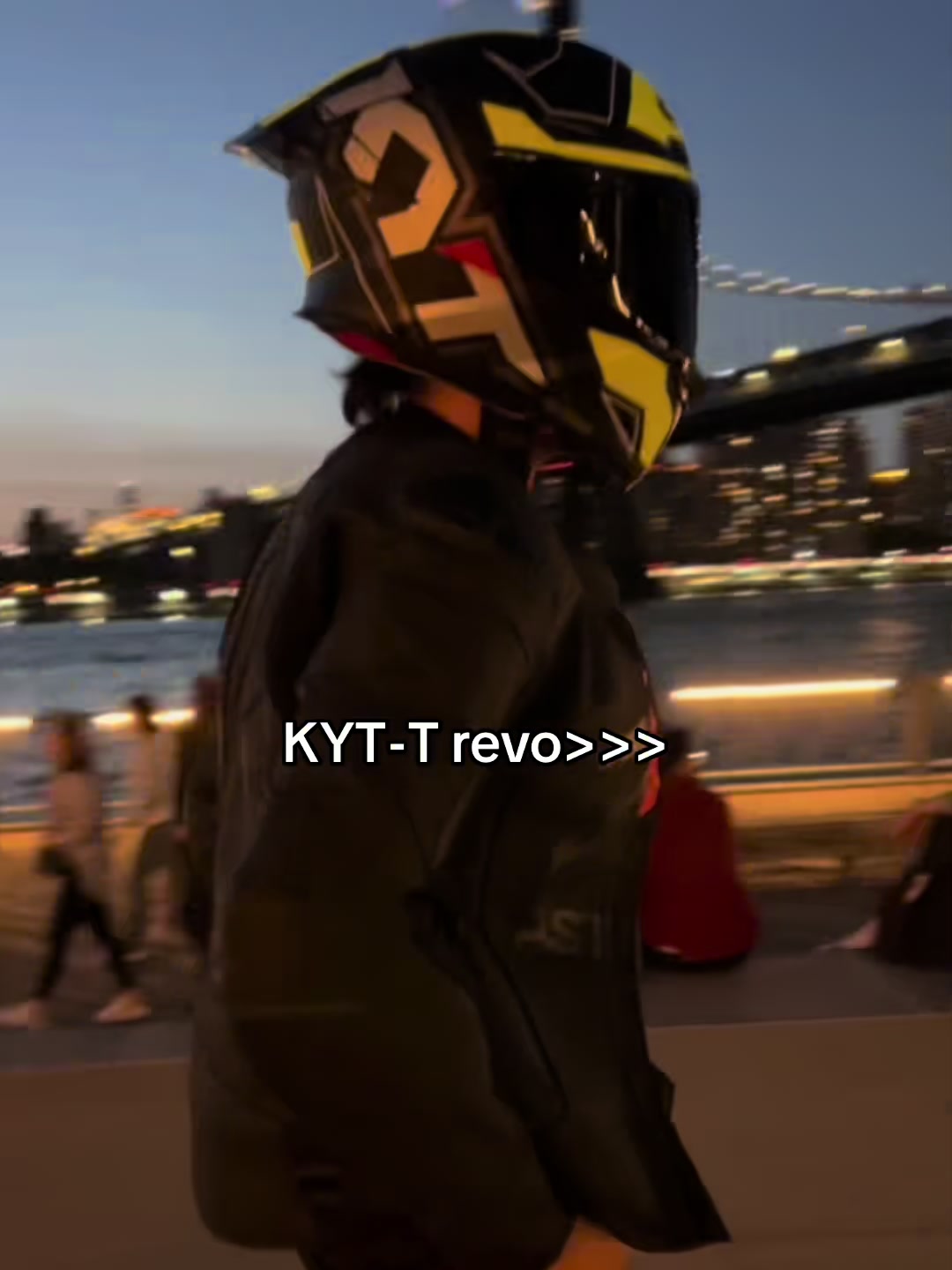 Can’t get enough of this helmet. #biker#kythelmet#nyc#bikerhub#fyp#viral#fypシ