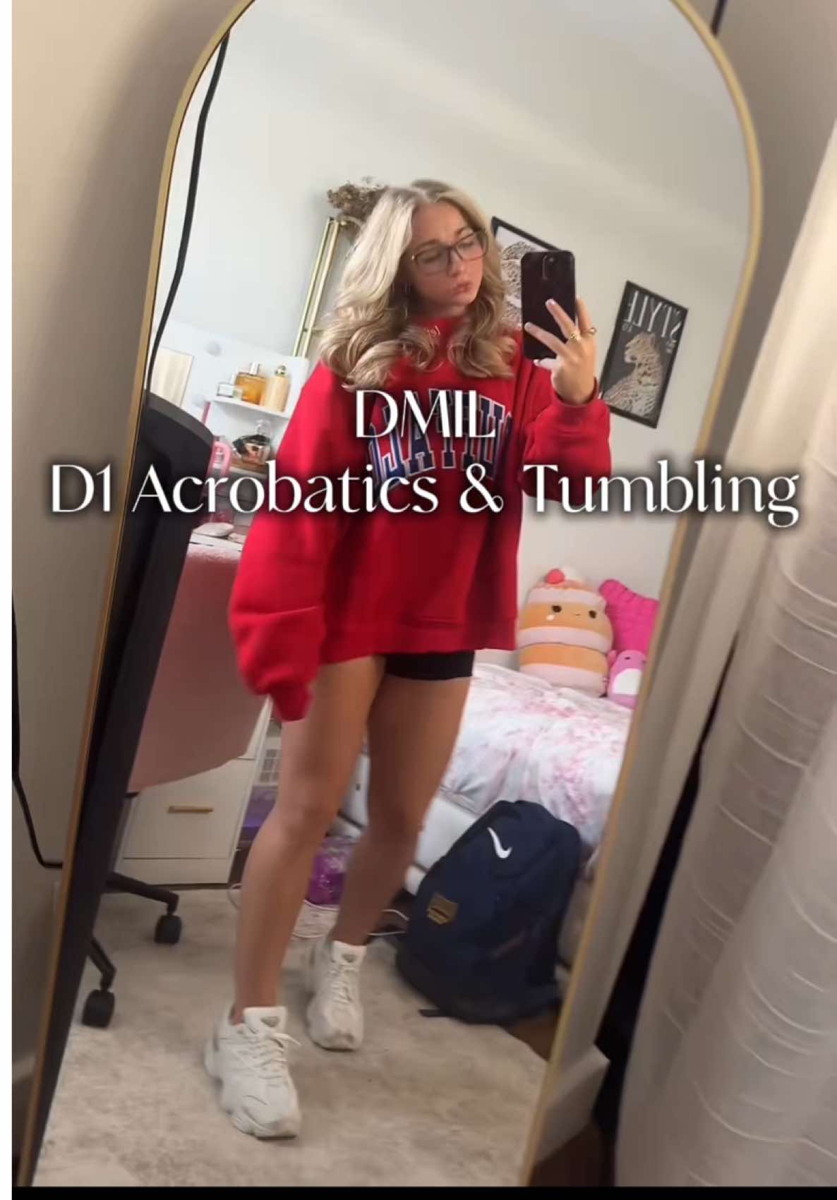 DIML!😛(It’s my first one promise they’ll get better🥲)@BUBBL’R #bubblrathlete #D1 #acroandtumbling #canisius #blowth...