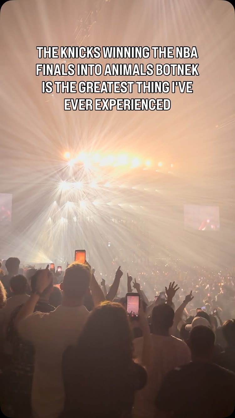 KNICKS IN 5 with @martingarrix @nyknicks @barclayscenter Inspo: @newyork.raver #knicks #martingarrix #trending #viral...