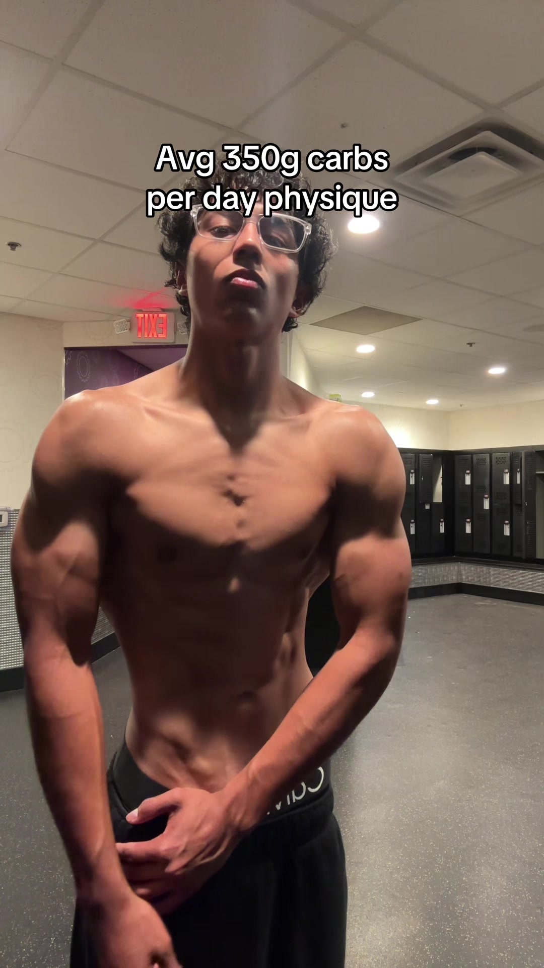 Just be insuline sensitive 400g soon #gymtok #physique #fyp #aesthetic #gymmotivation