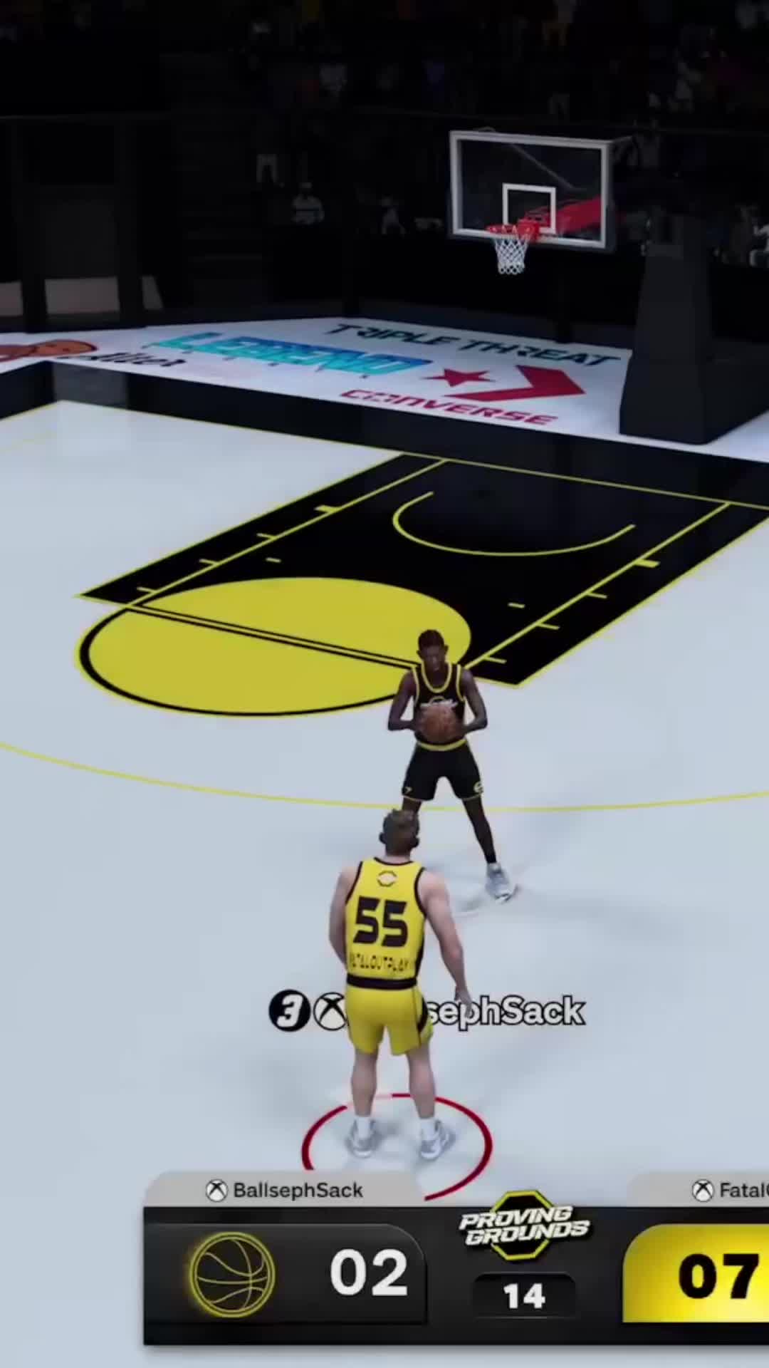 Out here taking ankles can’t wait to look the boobies get in #tallguard2k #2k27community #putthatworkonyou