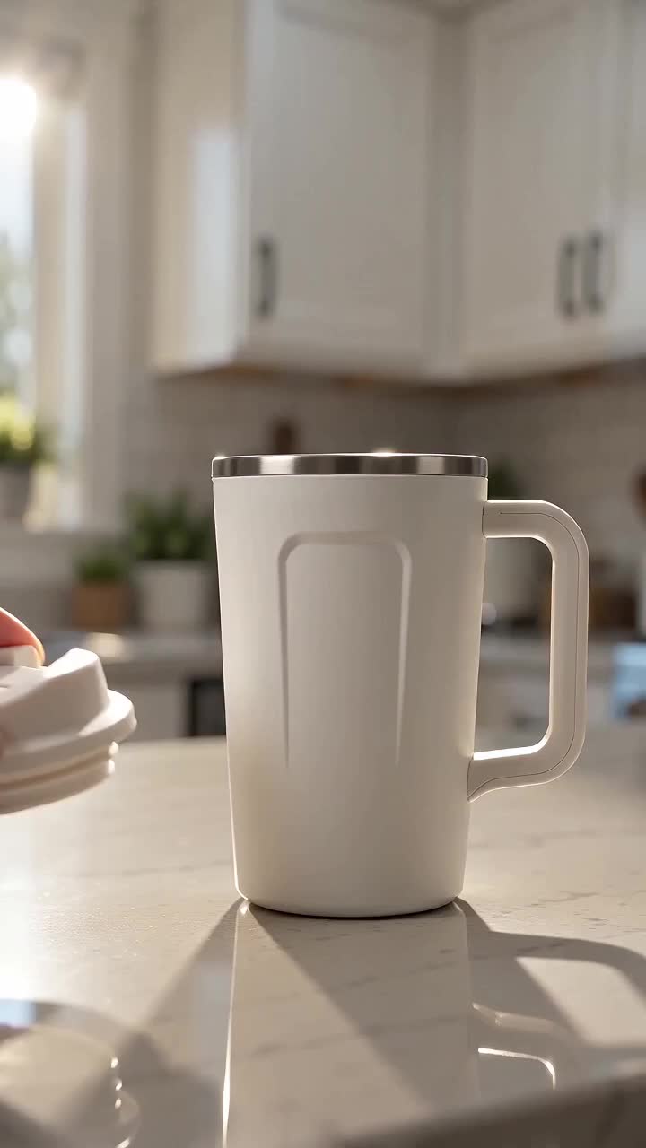 Create a short, realistic 15–20 second product promotional video for Amazon using the exact product shown in the refe...