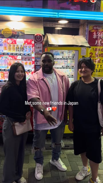 Always fun meeting new people 🇯🇵❤️ #Tokyo