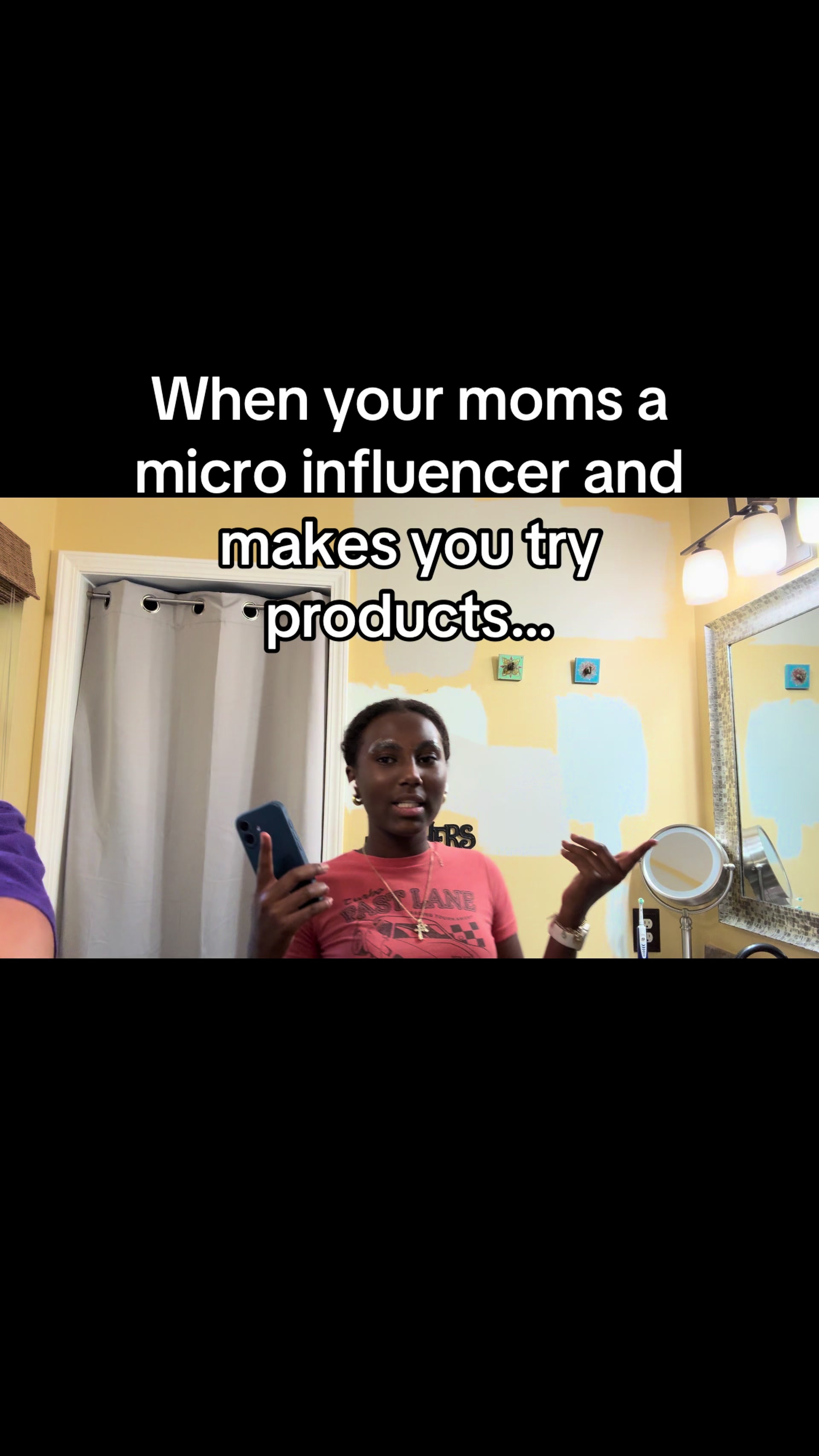 She nailed it…don’t mind the walls. I’ll get to them one day. #influencer #microinfluencer #productdemo #tiktok #voic...