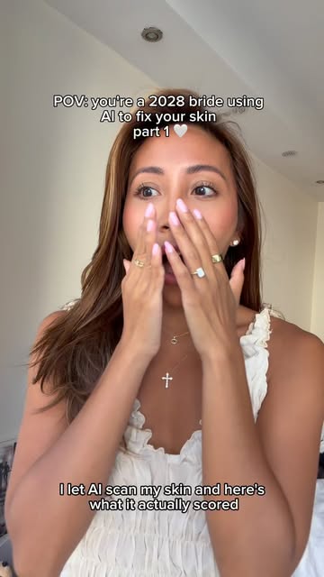 #ad Getting married in 2028 and letting AI handle the skincare routine!! Nolla Skin built me a routine around my oily...