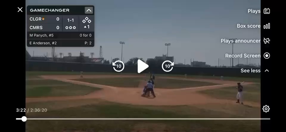 Live game
