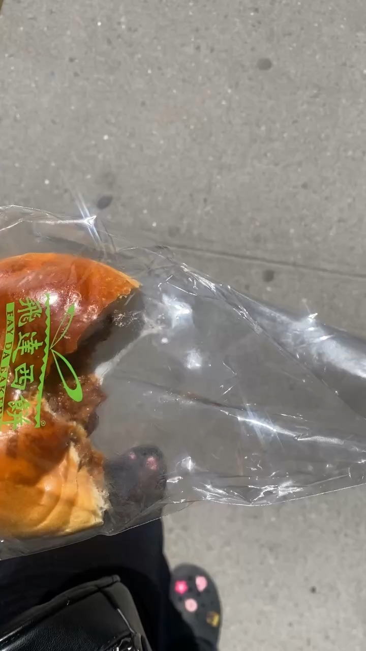 Filled in bread