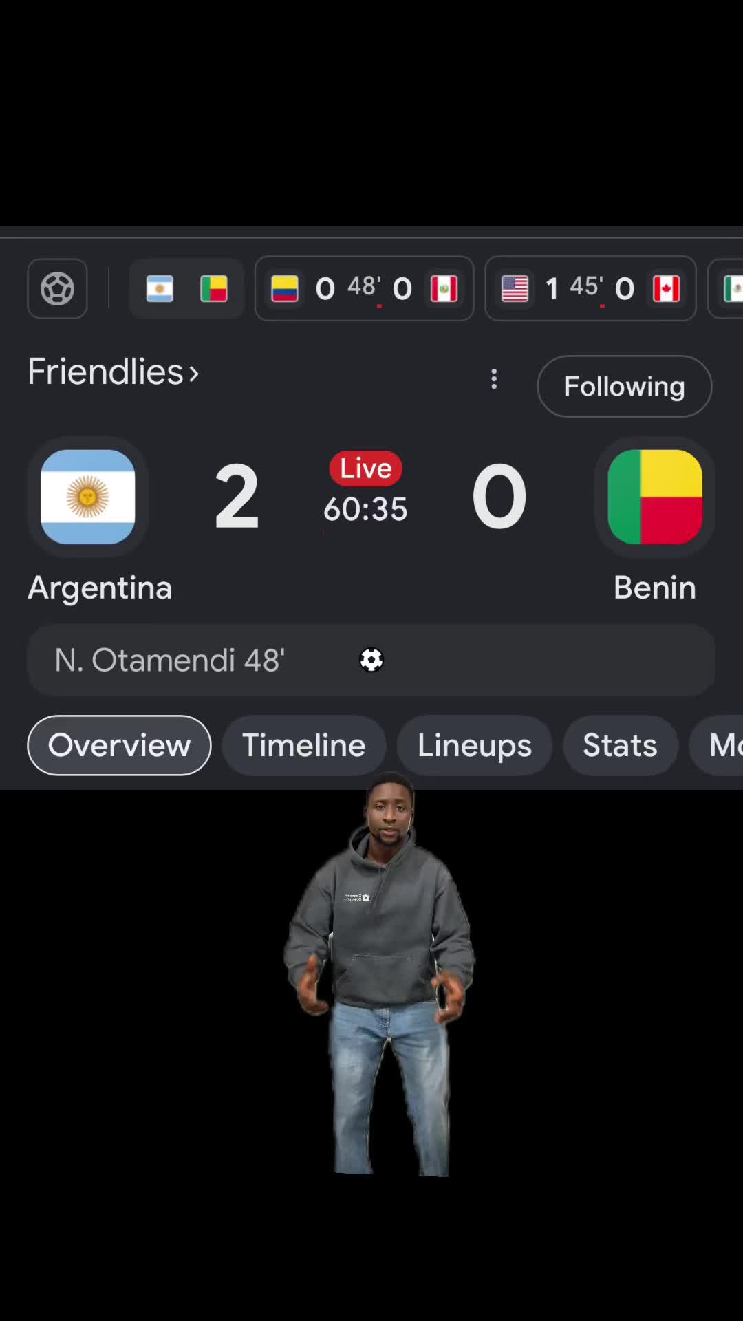 Argentina 🇦🇷 2 vs 0 Benin 🇧🇯 #greenscreen #argentina🇦🇷 #benintiktok🇧🇯 #cotedivoire🇨🇮 #pourtoi
