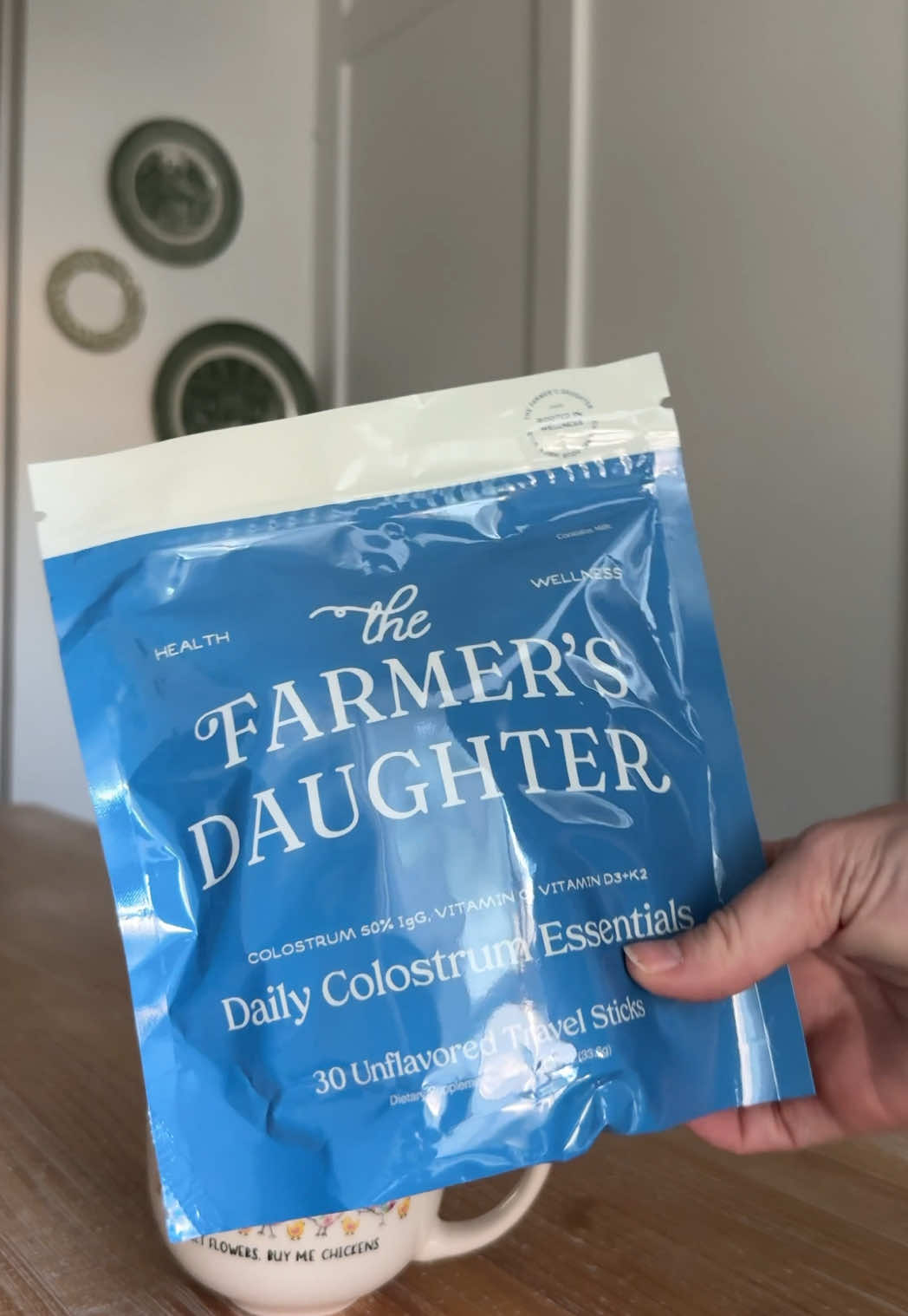 Coffee just got a whole lot better with @The Farmer's Daughter 💙#thefarmersdaughter #wellness #morningroutine #colus...