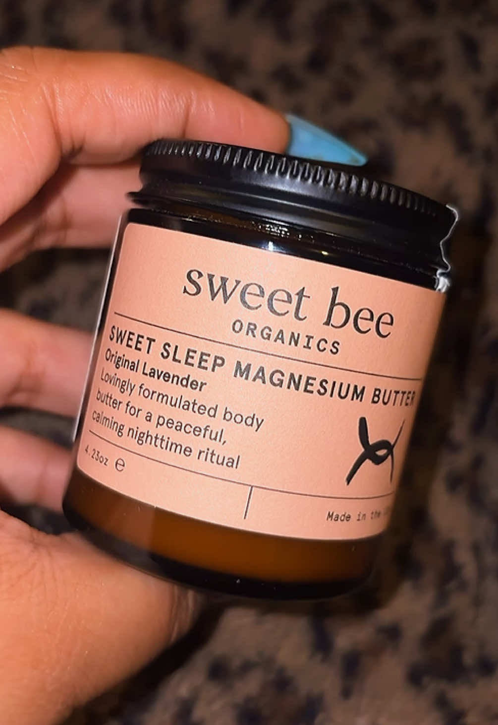 @Sweet Bee Organics Sweet Sleep Magnesium Butter Original Lavender Scented 💜 #sweetbeegifted #AD #amiralynnae #jillo...