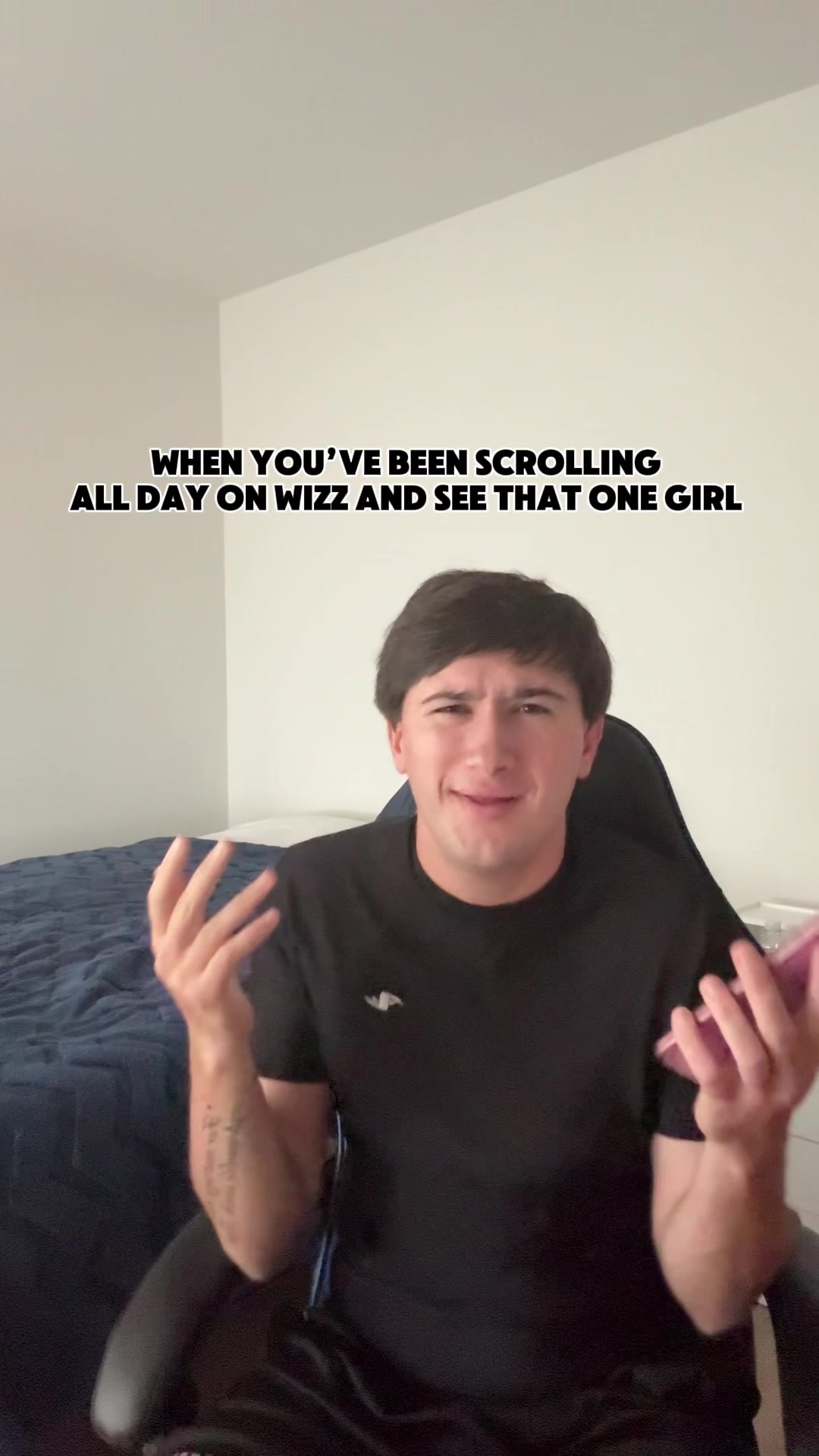 Why be bored when you can scroll on wizz… #wizz #creatorsearchinsights #viral #huzz #rizz