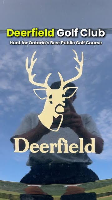 This is the only public golf course in Oakville essentially😅 Deerfield in my opinion is another perfect public golf...