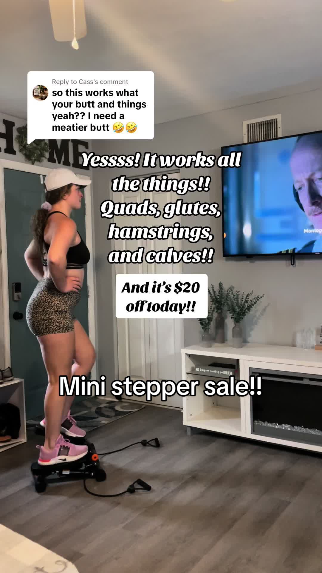Replying to @Cass $20 off today 🙌🏼 . . . . #amazonfind #tiktokshoppromo #tiktokshopsale #tiktokshop #nicedaystepper...