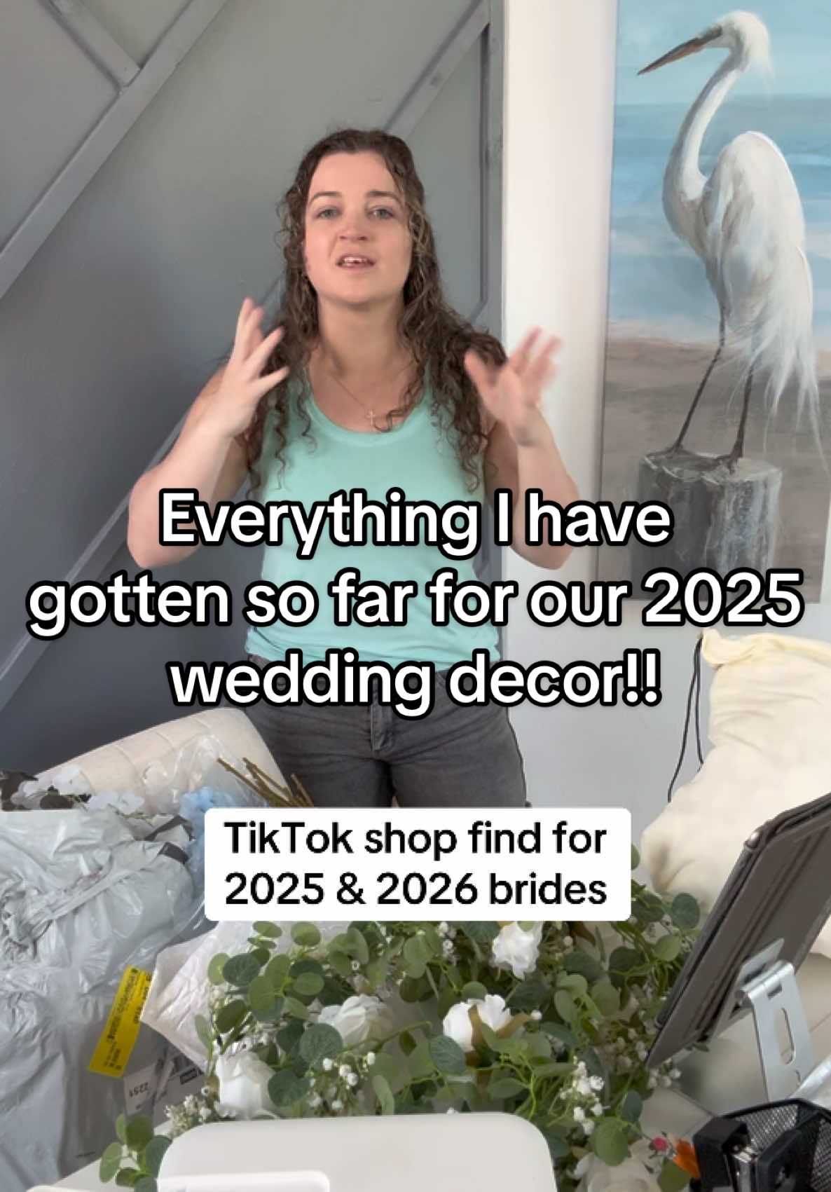 Everything I have gotten so far for our wedding as an October 2025 bride!!💜💜💜💜 . . . . #creatorsearchinsights #we...