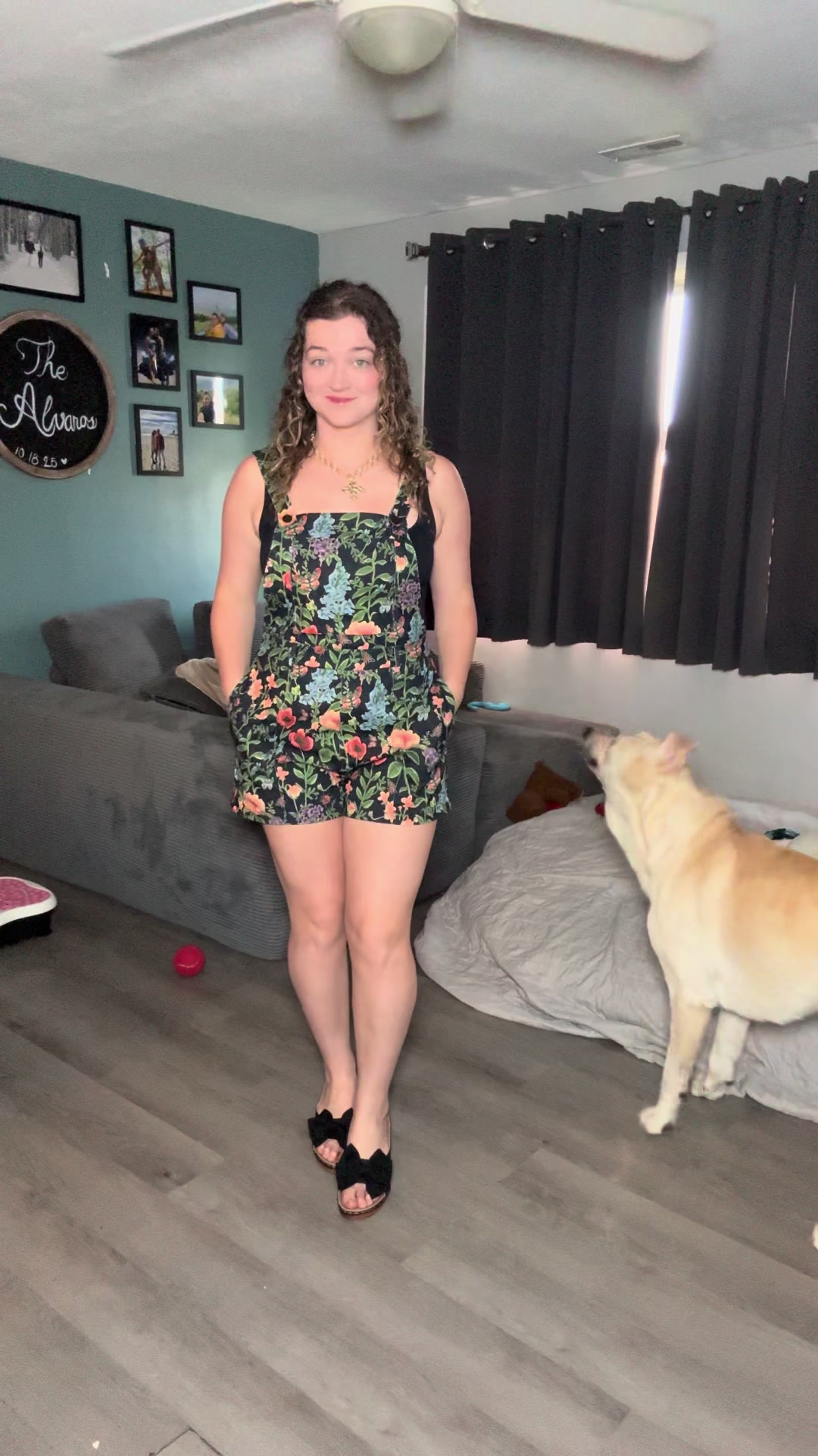 OOTD ✨🥰 . . . . . #greenish #springfashion #romper #ootd #outfitinspo