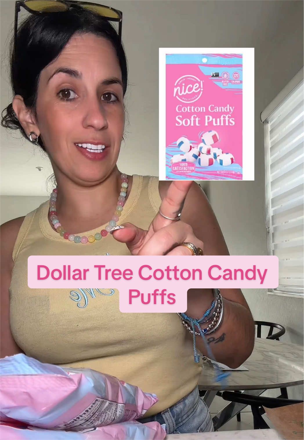 @Dollar Tree these are delicious #dollartreeviralcandy #cottoncandypuffs