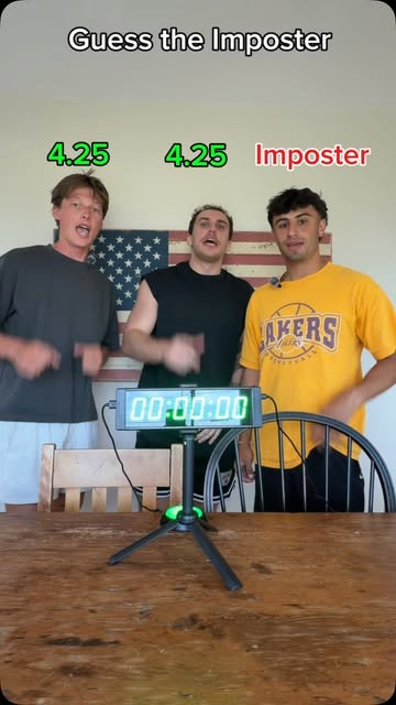 Guess the imposter…. #fyp #viral #imposter
