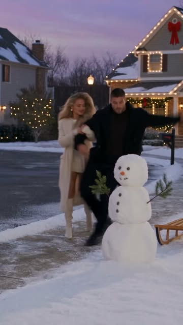 David accidentally killed Frosty… and the neighborhood kids took him to court. ☃️😭⚖️🎄 Al mini movie • Al filmmaking...