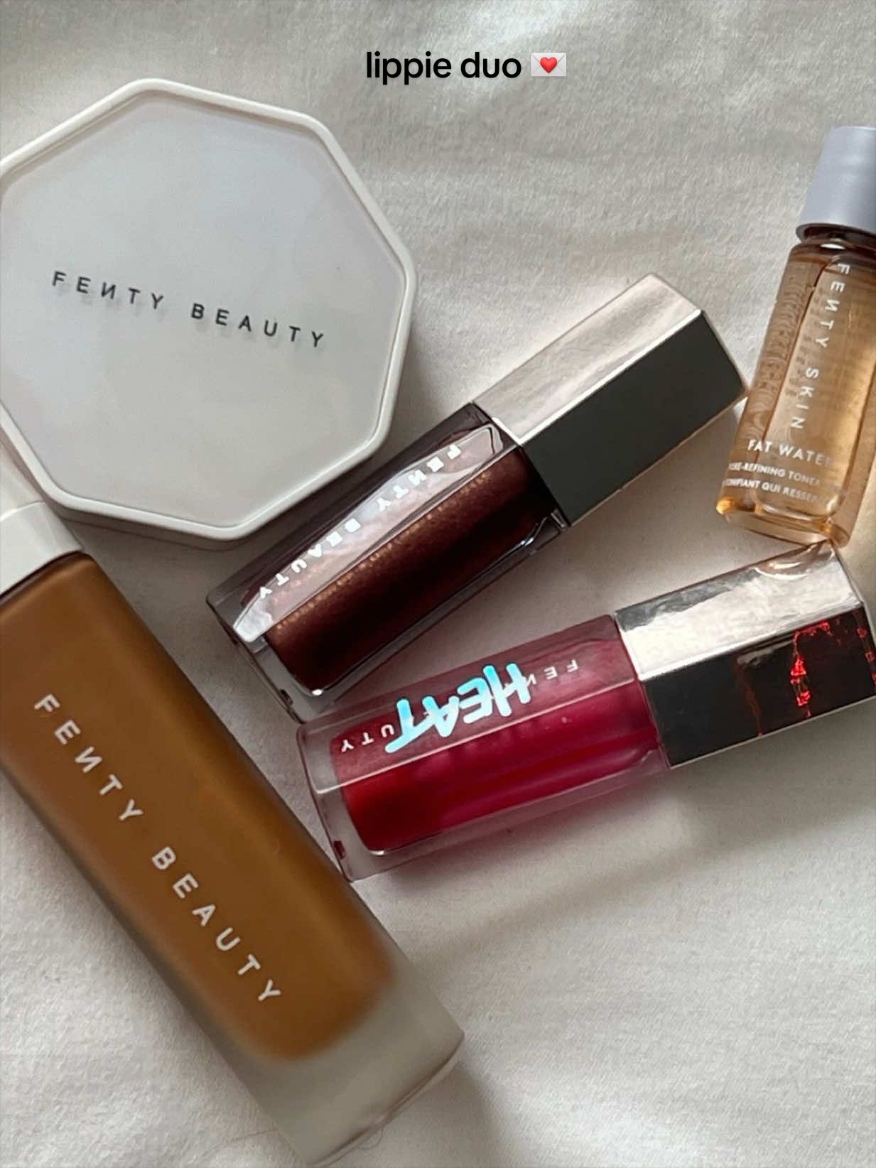 @Fenty Beauty gloss bomb & fenty treatz are discounted and I’m honestly OBSSESED with these! Grab them while they’re...
