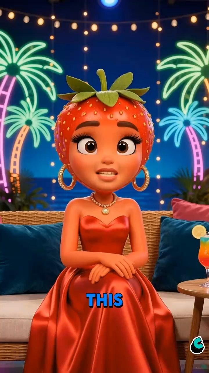 Strawberry is so irritated