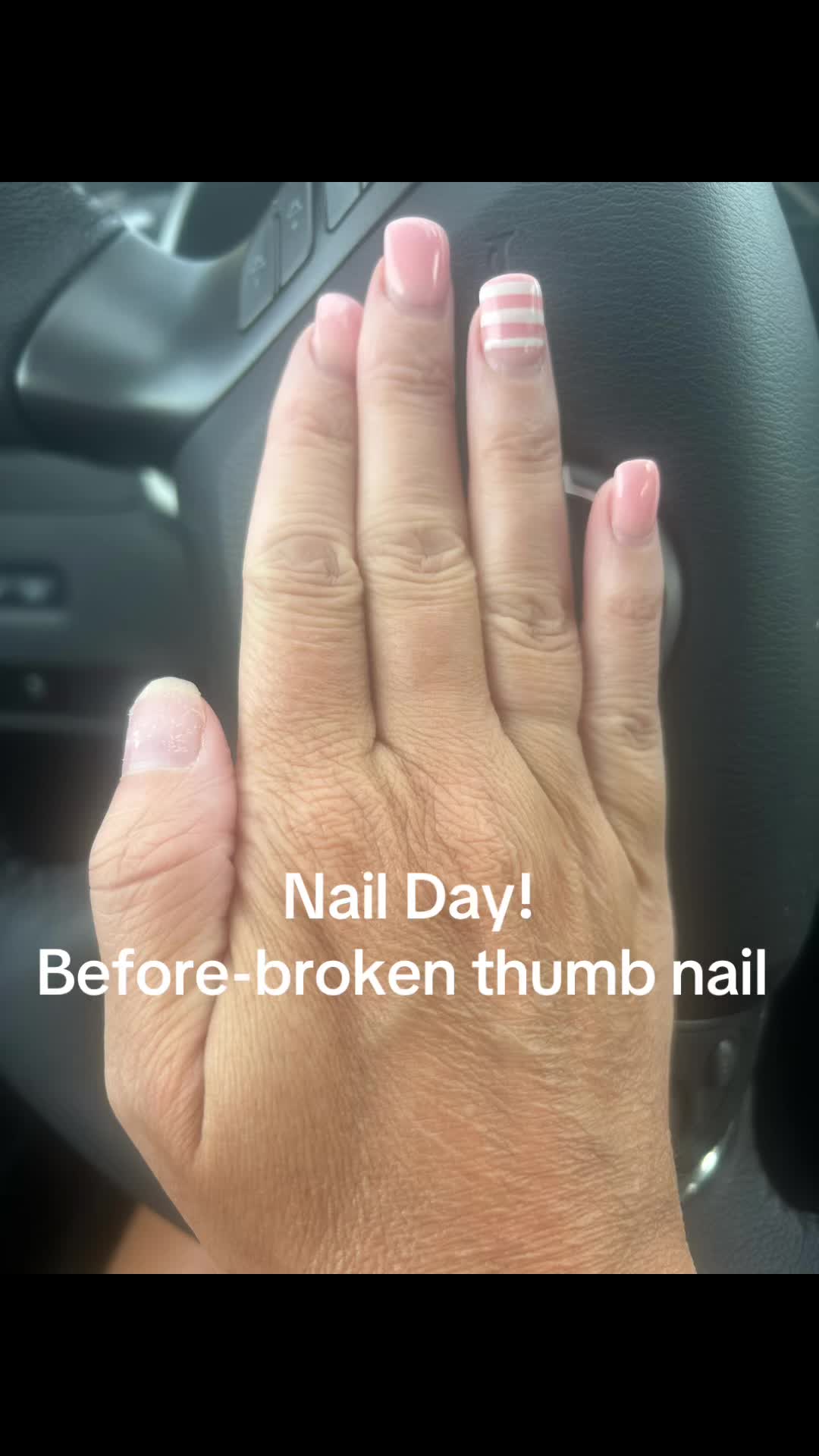 Nail Day! Have you ever removed dip from your nail? Hurts like hell. #nailday #selfcare #rubyrocks #pinkforsummer #fe...