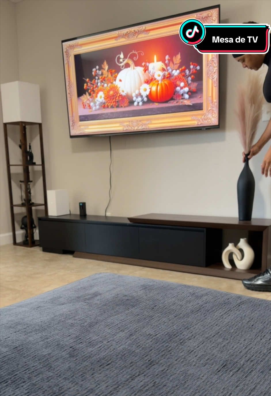 📺 Mesa para TV moderna y elegante, ideal para organizar y decorar tu sala. mueble para televisor, mesa para TV moder...