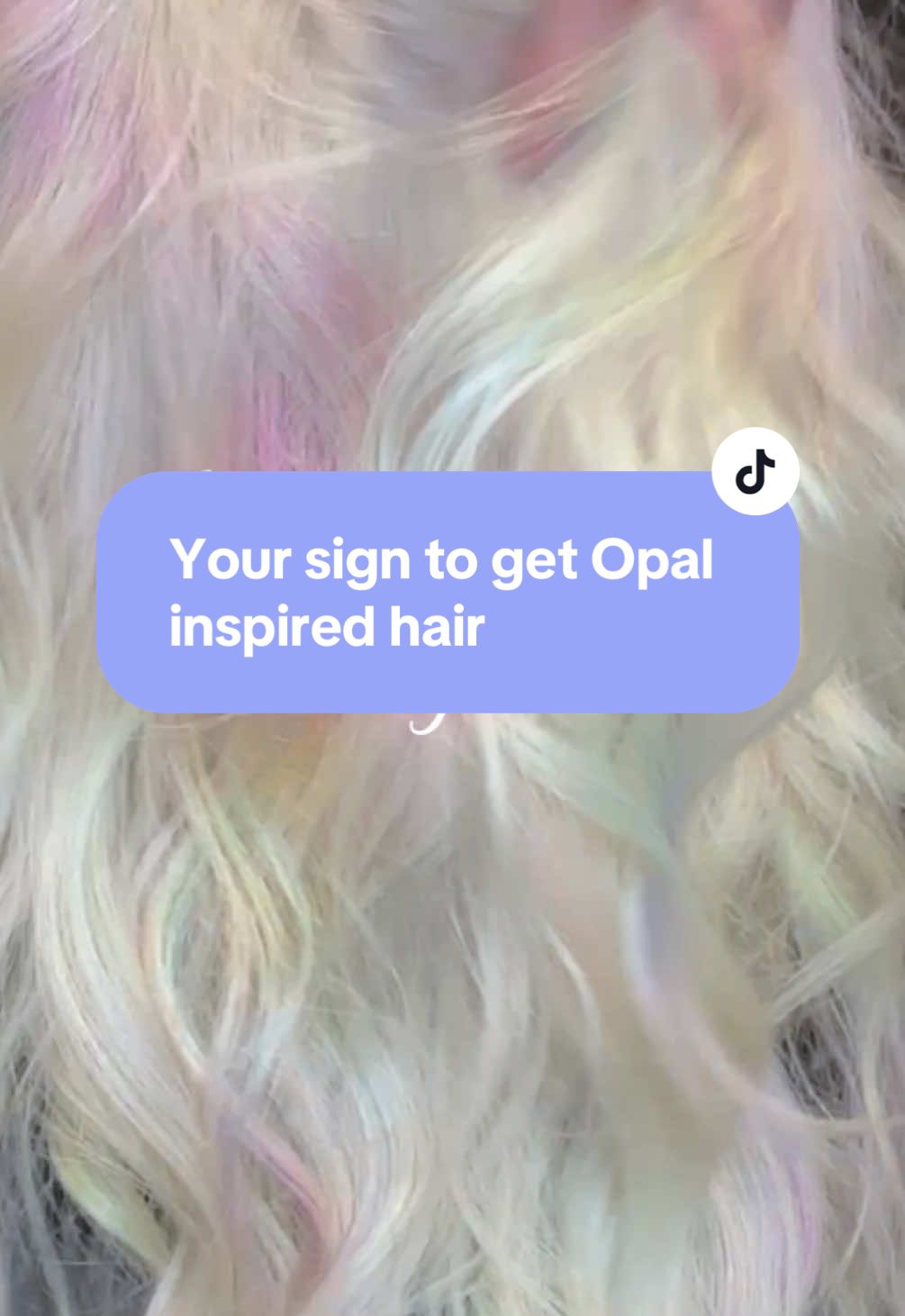 This is your sign to get Opal inspired hair ✨🔮 Make your dream hair a reality.. you were never meant to blend in. Th...