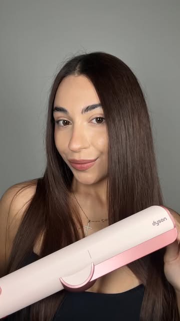 Sleek, smooth hair days with the Dyson Airstrait™ 🤍✨ A little heat styling magic for that effortless, polished look....