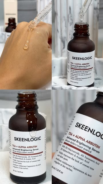 SKEENLOGIC brightening serum #ugccreator #ugc #beautyugc #ugcvideo #skincareroutine skincare canada usa skeenlogic serum