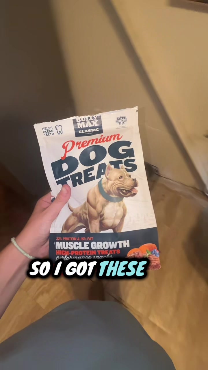 🐶💪 Your pup deserves treats that taste GOOD and support healthy muscles! 🦴❤️ These protein-packed dog treats are p...