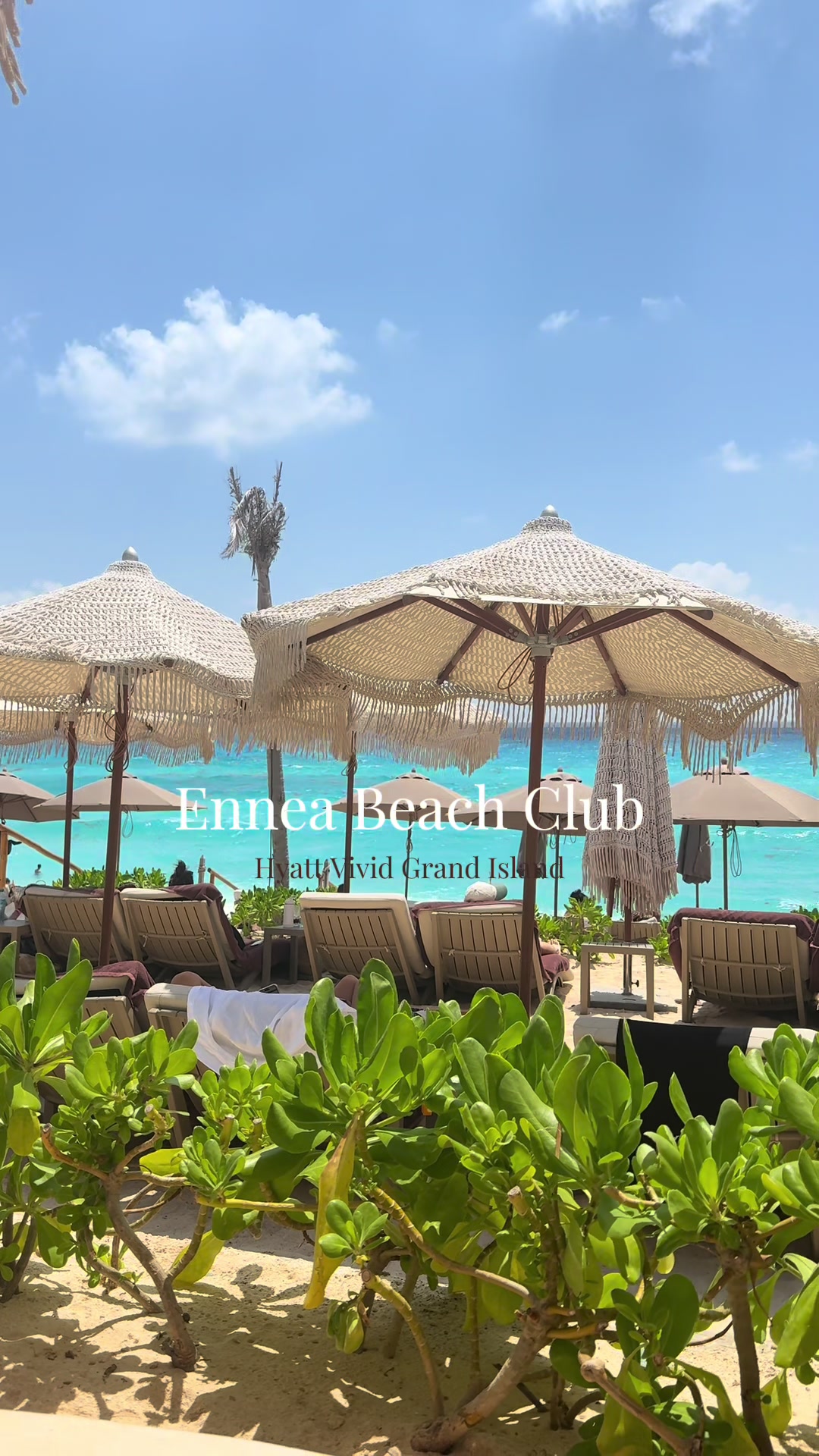 Indulging in the ultimate beachfront experience at Ennea Beach Club — an adults-only oasis at Hyatt Vivid Cancun, whe...