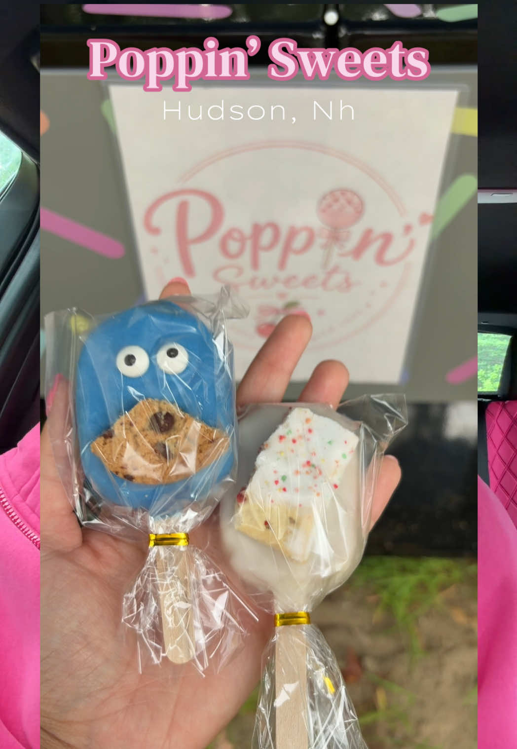 Supporting a small business right here in Hudson, NH! 💕🍰 @poppinsweets These cake pops were SO cute and delicious—I...