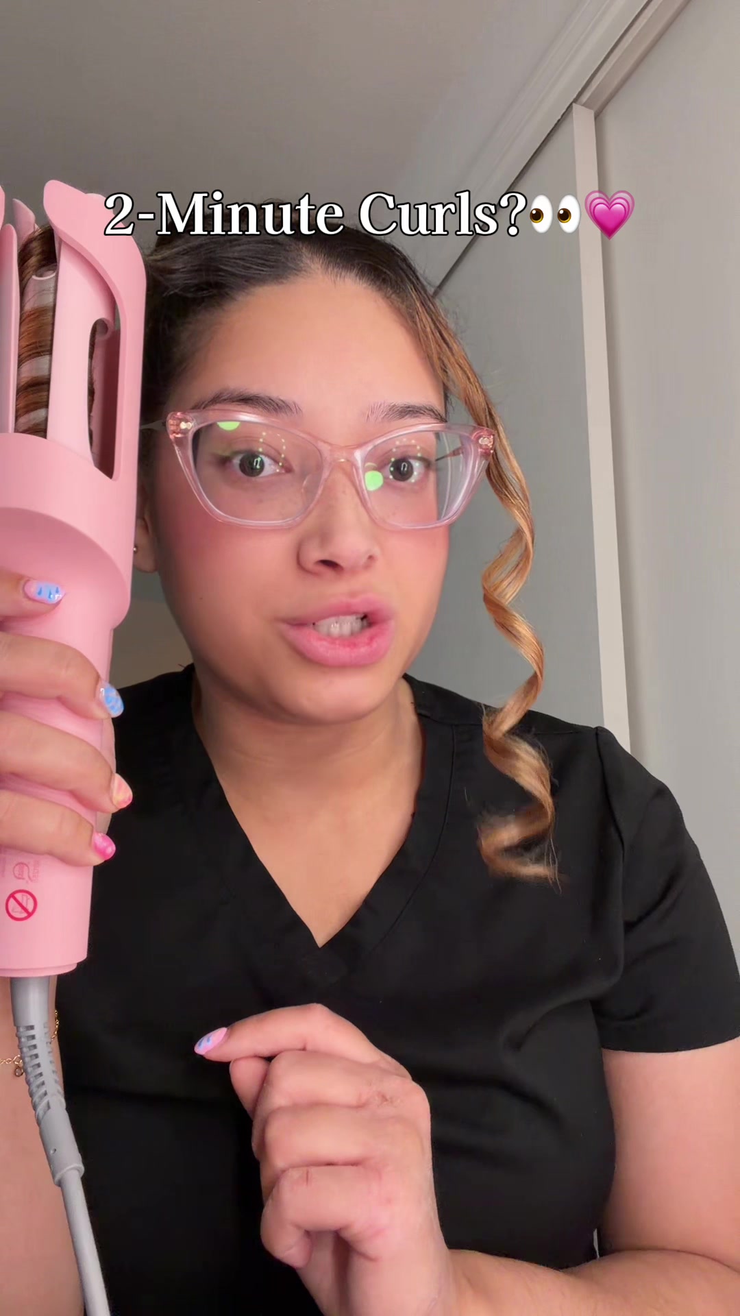 I curled this section in under 2 minutes… 🤯💗 The TYMO Curl Pro makes getting ready so much easier. If you’ve been l...