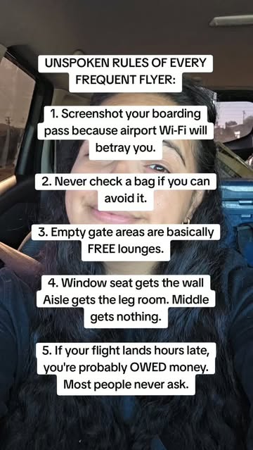 Number 5 is the one nobody does. No gatekeeping here. #traveltiktok #traveltok #travellife #travelhacks