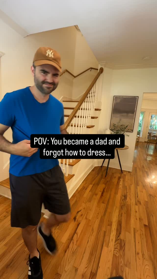 Somewhere between diaper changes, dad duties and everyday chaos, i forgot how much a good outfit can change how you f...