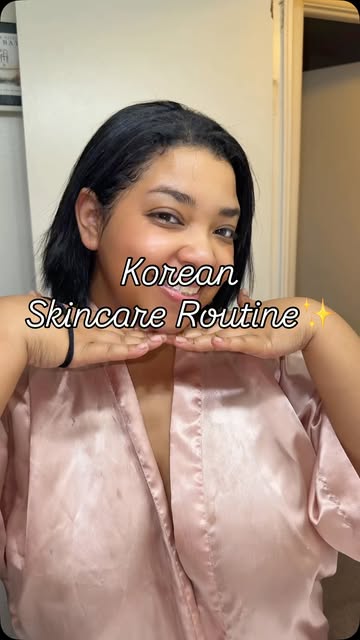 Night time skin care routine using all Korean skincare from @tjmaxx ✨ @glamfox_official @dermalogica #explorepage #tj...