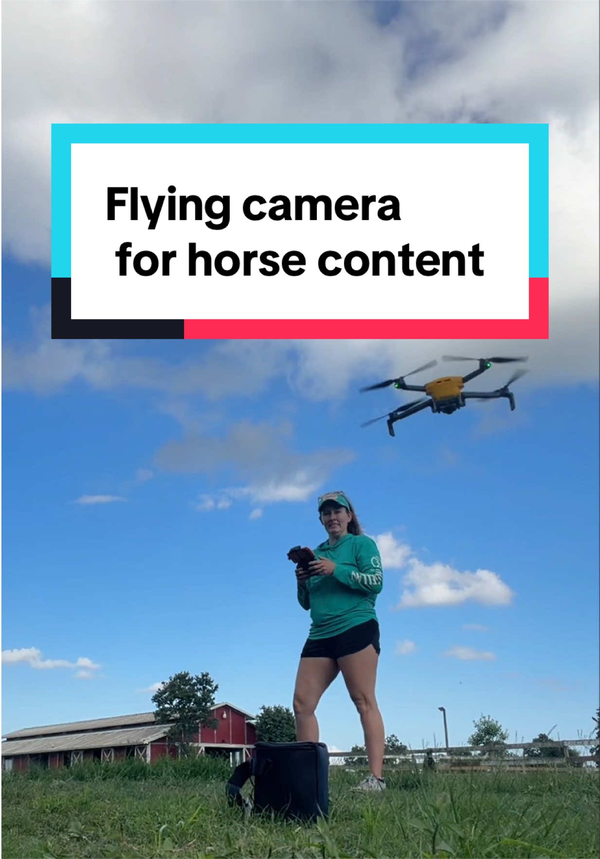 My new fav drone for horse contest 🐴❤️ #horseriding #horsemanship #equestrian #horsetraining #horsegirl