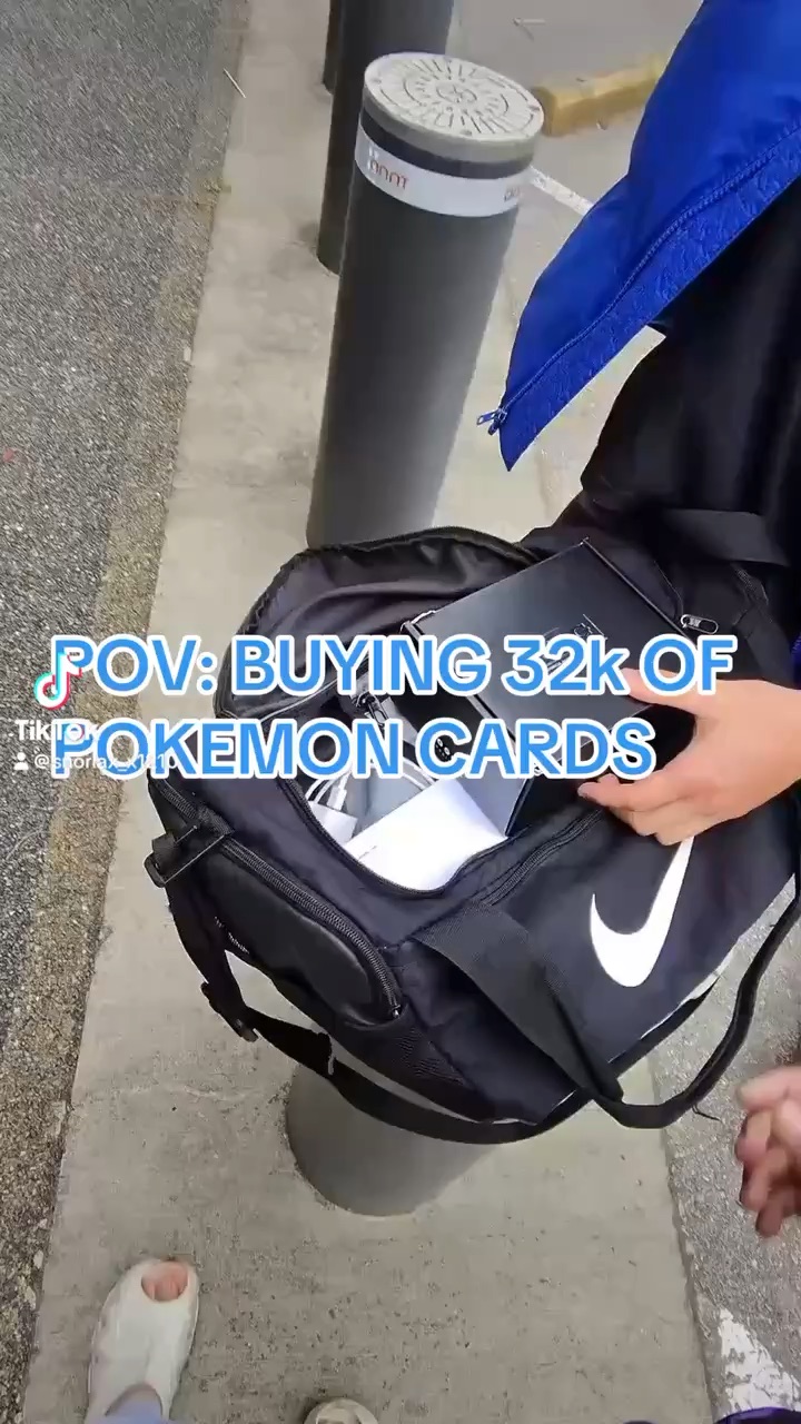 Buying 32k of Pokemon cards