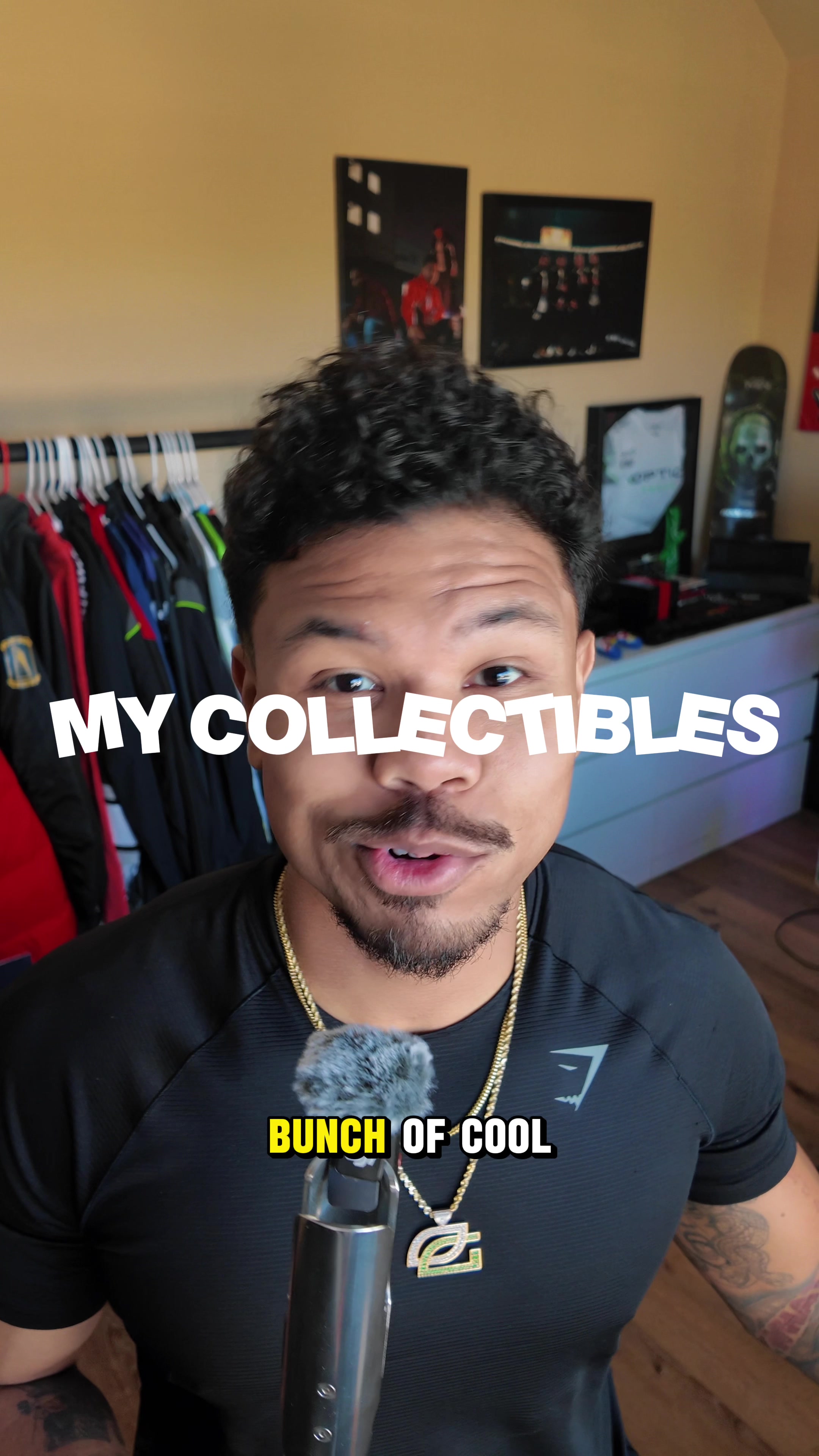 Showing off My Collectibles🎁 #fyp #OpTic #collectibles #Vlog