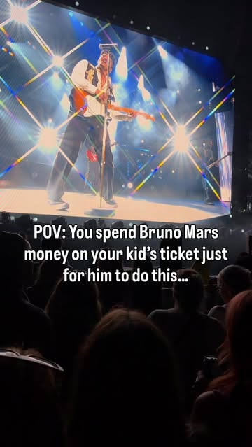 We’re making memories whether these kids stay awake for them or not. Bruno Mars. “Marry You.” Confetti everywhere. An...