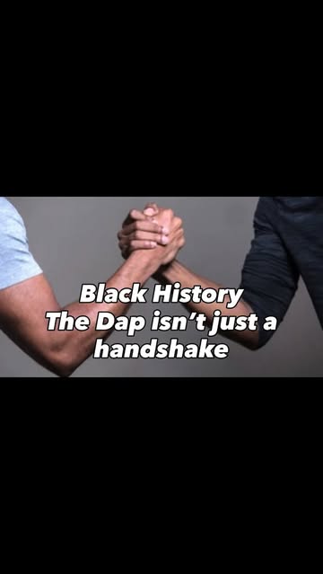 The dap didn’t start as a trend. It started as respect. Teaching my sons where it comes from and what it means matter...